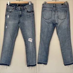 Kut from the Cloth Reese Ankle Straight Leg Jeans